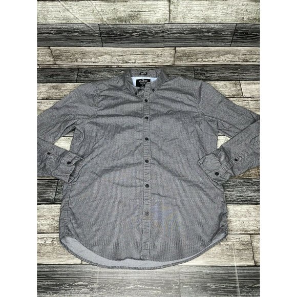 Hollister Epic Flex Slim Fit Long Sleeve Shirt - Picture 1 of 6